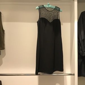 Jones New York Black sheath dress.